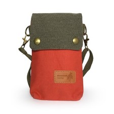 Small Purse Bag Fabric Crossbody Cell Phone Cellphone Holder w/ Shoulder Strap