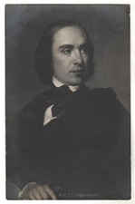 1900s Antique Postcard Portrait of Timofey Granovsky Russian historian Old card