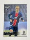 Topps Chrome Stadium Club 2020/21 Mitchel Bakker Paris PSG Rookie Card RC