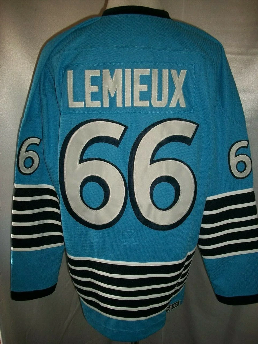 MARIO LEMIEUX  Pittsburgh Penguins 1967 Home Vintage NHL