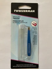 Tweezerman Mini Slant Tweezer Blue