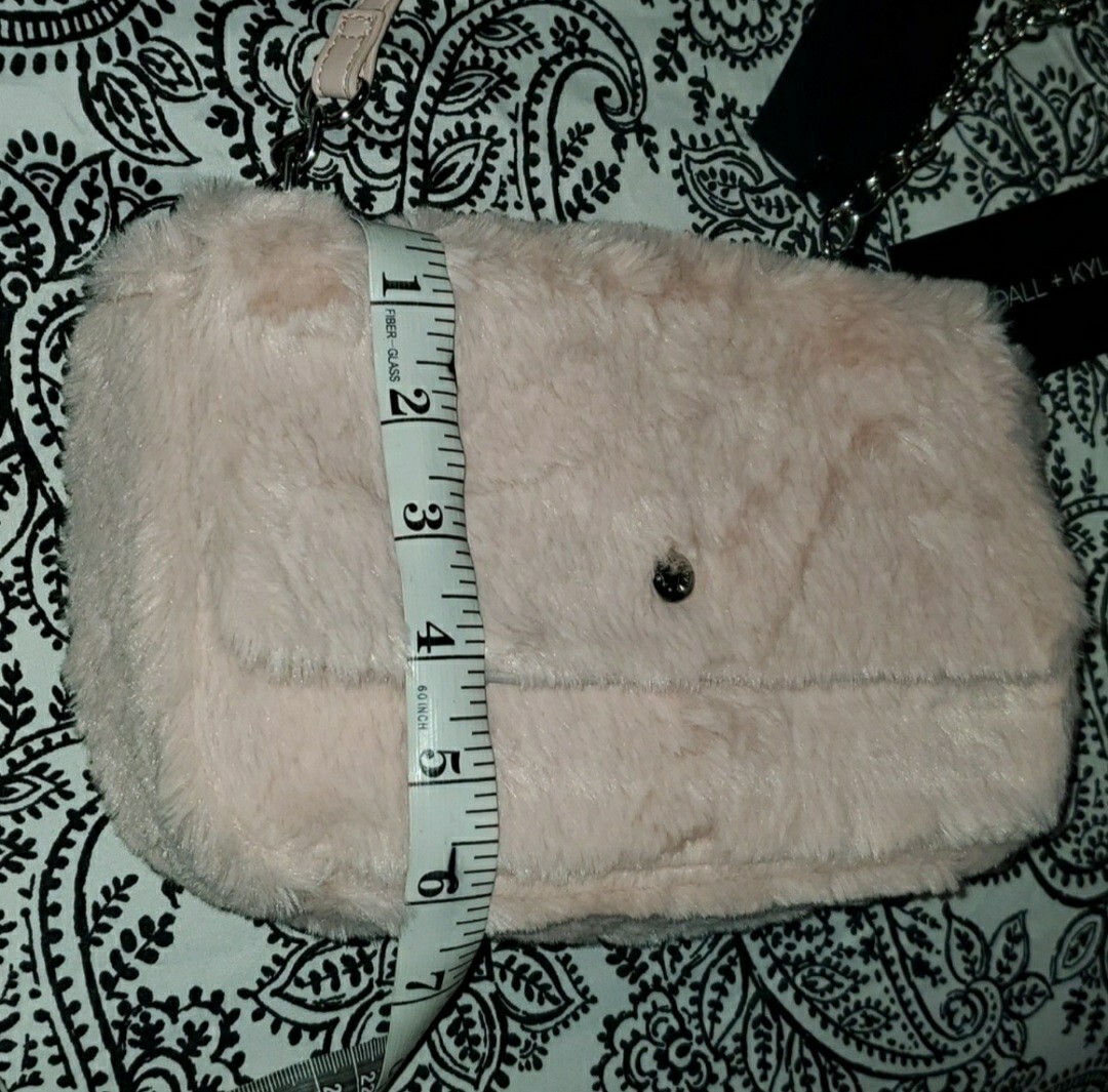 Pink Fluff Cute Crossbody Bag for self,friend, Gifting, Kendall + Kyle image 6
