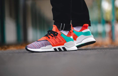 adidas equipment orange