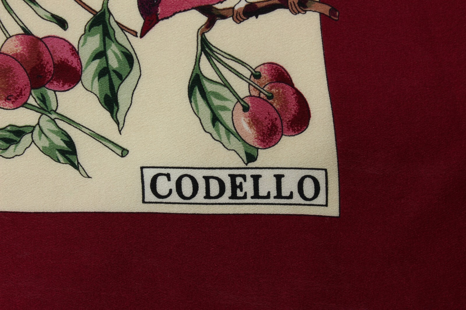 Authentic Vintage Silk Scarf "Codello" / "Codello" - image 2