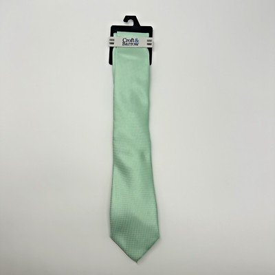 Craft & Barrow Men s Tie   Mint Green   New with Tags