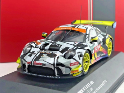 Miniature PORSCHE 911 RSR Présentation Car 2020 Noir IXOMODELS IXO