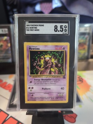 Pokémon TCG Mewtwo Wizards Black Star Promos 14 Regular Promo 1st