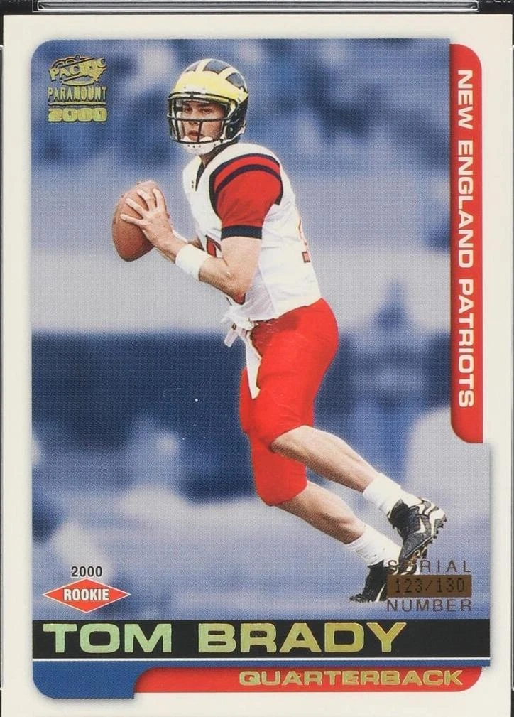 2000 Pacific Paramount Tom Brady #138 for sale | eBay