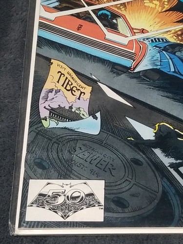 Detective Comics #601, DC Comic, Copper Age Alan Grant Batmobile Cover - Picture 4 of 5