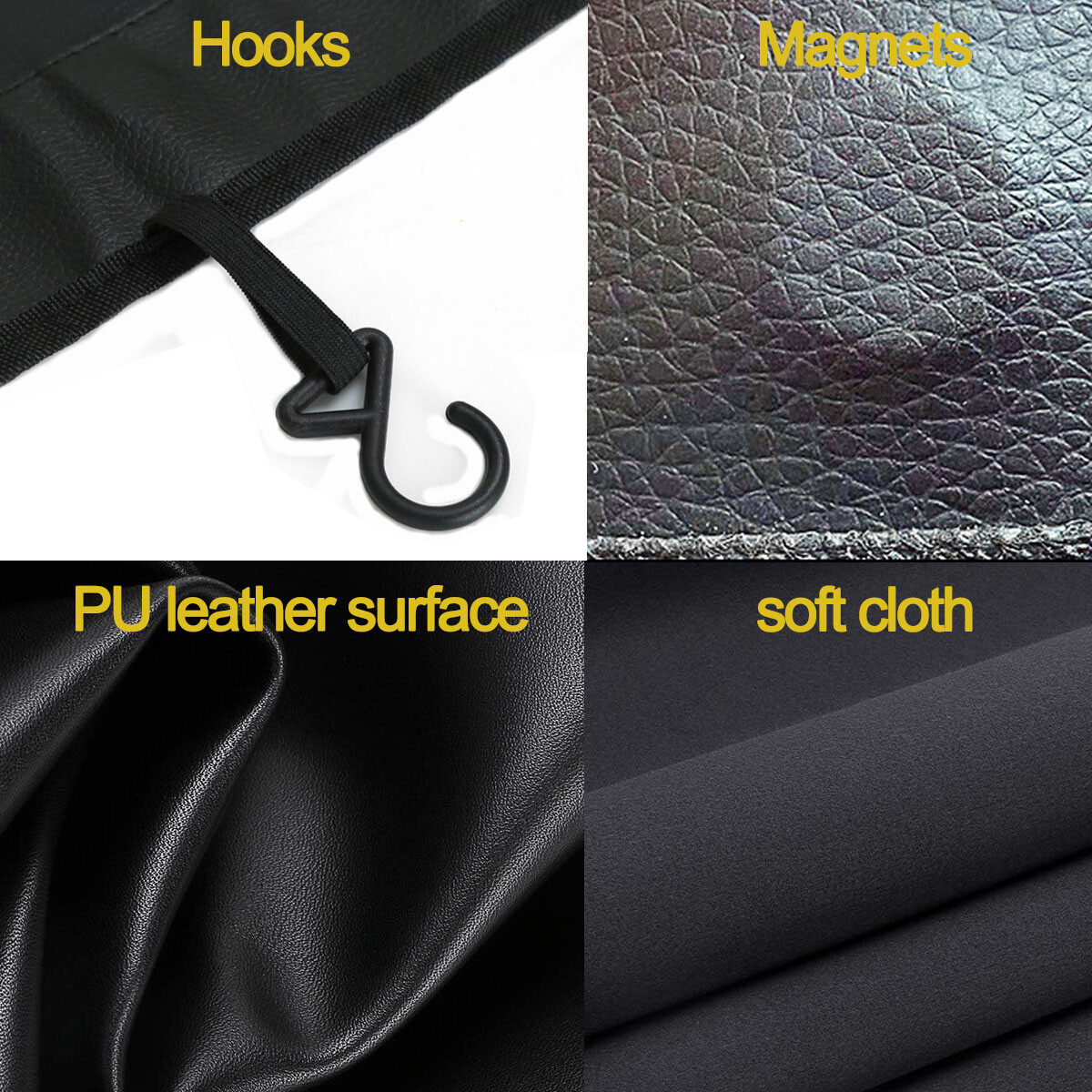 OCM Premium Magnetic Fender Cover - 6 Count Strong Magnets - View #6