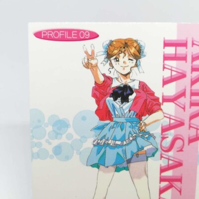 09 AKIRA HAYASAKA Profile Card Super Real MahJong TCG SETA GAMEST