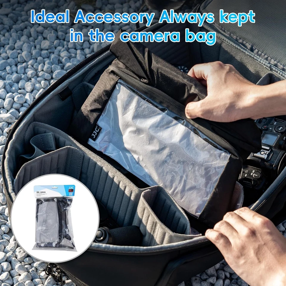 Capa de chuva à prova d'água para câmera JJC capa de lente para Canon Nikon Sony DSLR sem espelho - Imagem 4 de 4