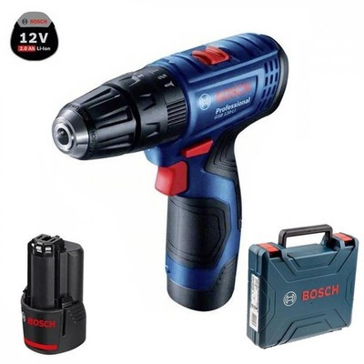 Bosch Professional GSB 120-LI Akku-Schlagbohrschrauber Set inkl 2 Akkus & Koffer