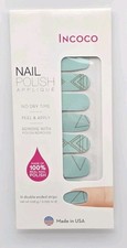 Incoco Nail Strips Peel & Apply 16 Strips -Formula- Nail Polish Applique HTF