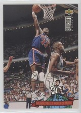1994-95 Collector's Choice Gold Foil Signature Patrick Ewing (Non-Foil) HOF md3