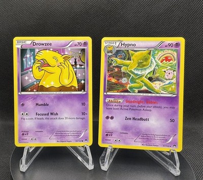    Pokémon TCG - Drowzee & Hypno - XY BREAKpoint (2016) - Regular Duo - NM