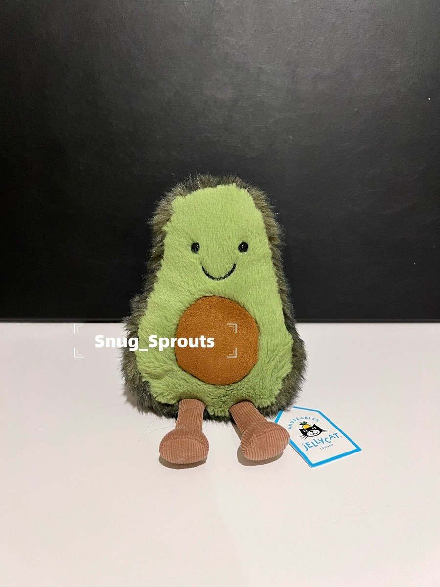 AUTHENTIC Jellycat SMALL amuseables avocado - NWT, Retired! - FAST
