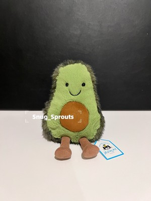 AUTHENTIC Jellycat SMALL amuseables avocado - NWT, Retired! - FAST