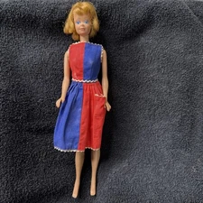 1960's Barbie’s Best Friend Midge Titan Red Freckled Face MATTEL Straight Legs.
