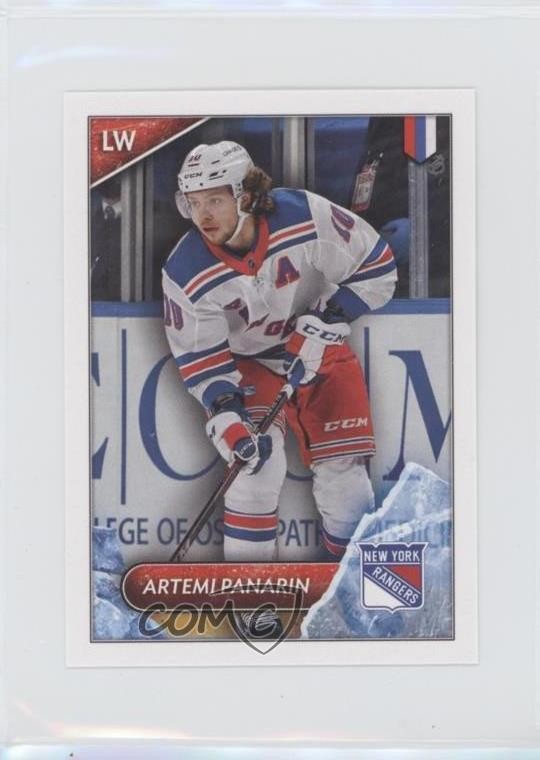 2021-22 Topps NHL Sticker Collection Artemi Panarin #382 13h3