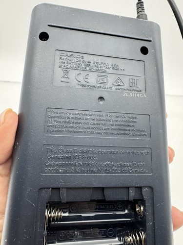 Casio HR-10RC 12-Digit Printing Calculator Black with Power Cord - Works Great!! - Picture 6 of 8