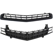 Grille Assembly Kit For 10-13 Chevrolet Camaro Textured Black Shell And Insert