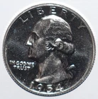 1954 Proof Washington Quarter CHOICE PROOF (T217)