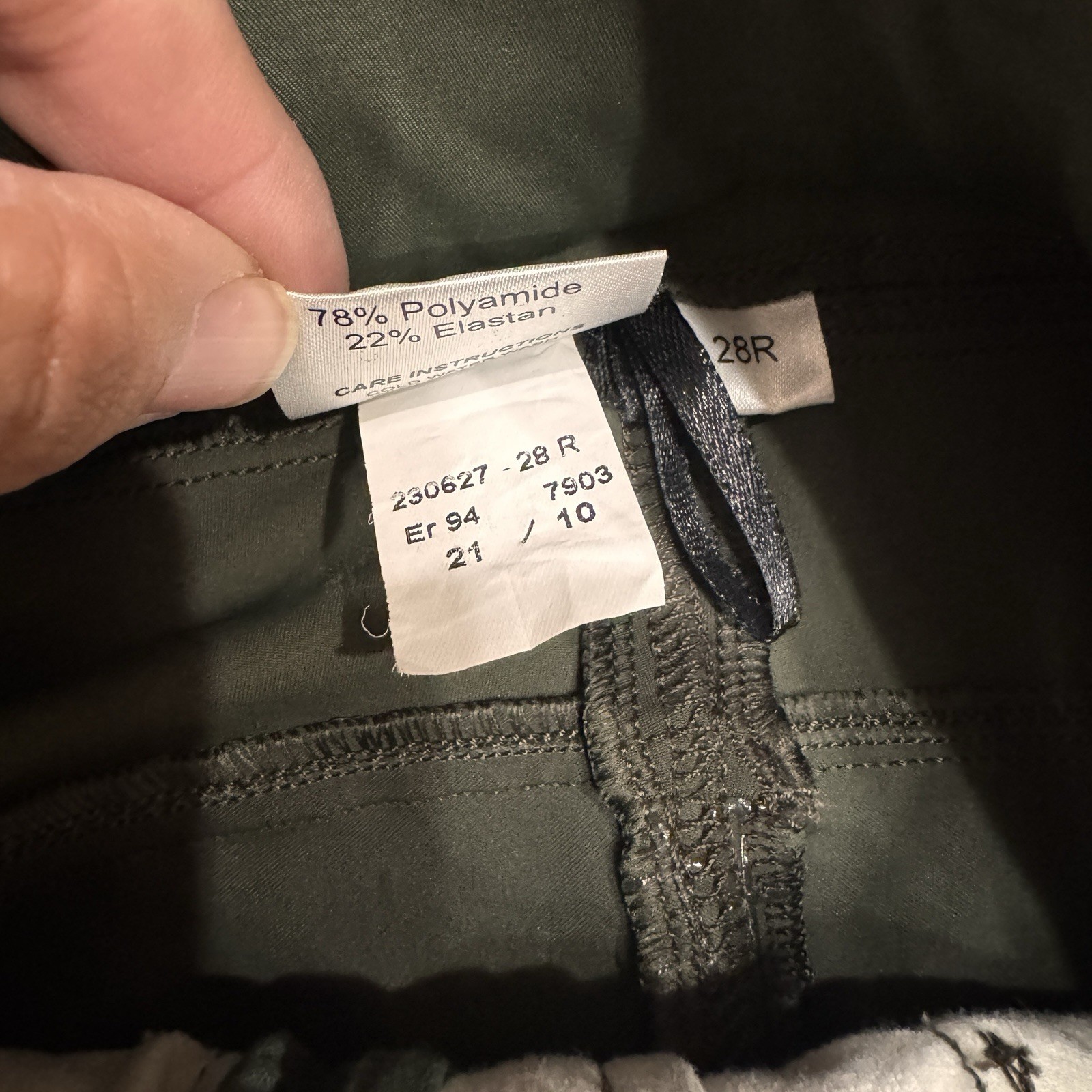 Romfh Evelyn Full Grip Breech - dark green - 28R