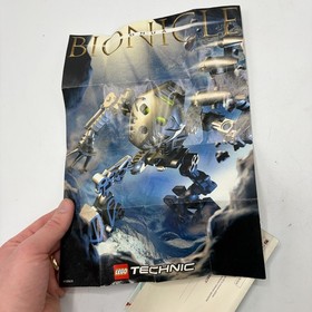 4 x Lego Bionicle Canister Lot + 5 manuals & posters - EMPTY no parts, Throwbots