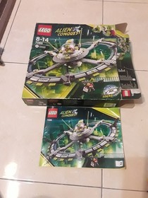 LEGO 7065 ALIEN CONQUEST MANY PIECES + 2 COMPLETE MINIFIGURES/BOX SEE PHOTO