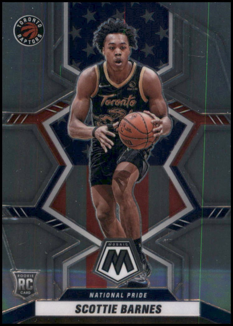 2021-22 Panini Mosaic #257 Scottie Barnes
