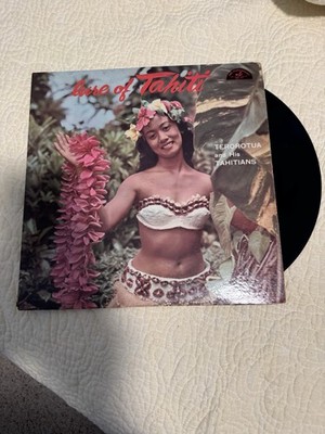 Terorotua And His Tahitians  ' Lure Of Tahiti ' Vinyl LP US 1958 Mono ABC-271