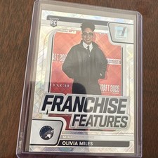 2026 WNBA Donruss Franchise Features Olivia Miles RC #19 Diamond Holo