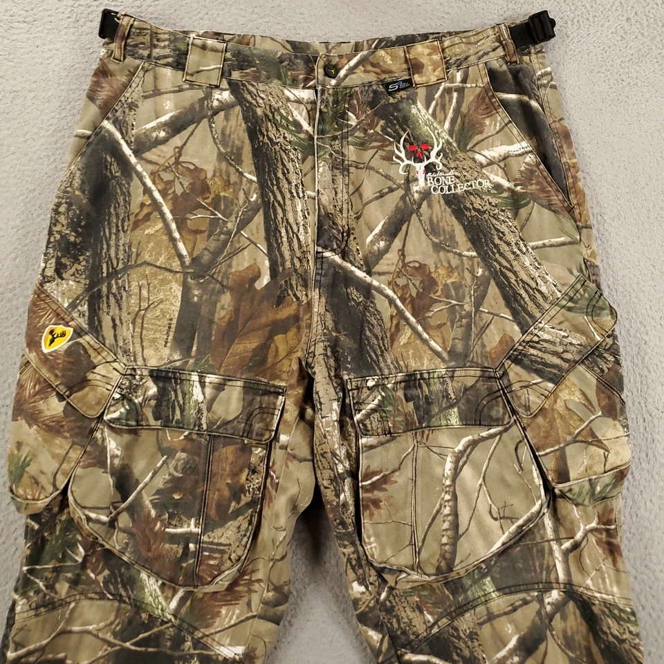 Scent Shield Pants Mens XL Camo Bone Collector Hunting Cargo AP Camoflauge - Image 2 of 4