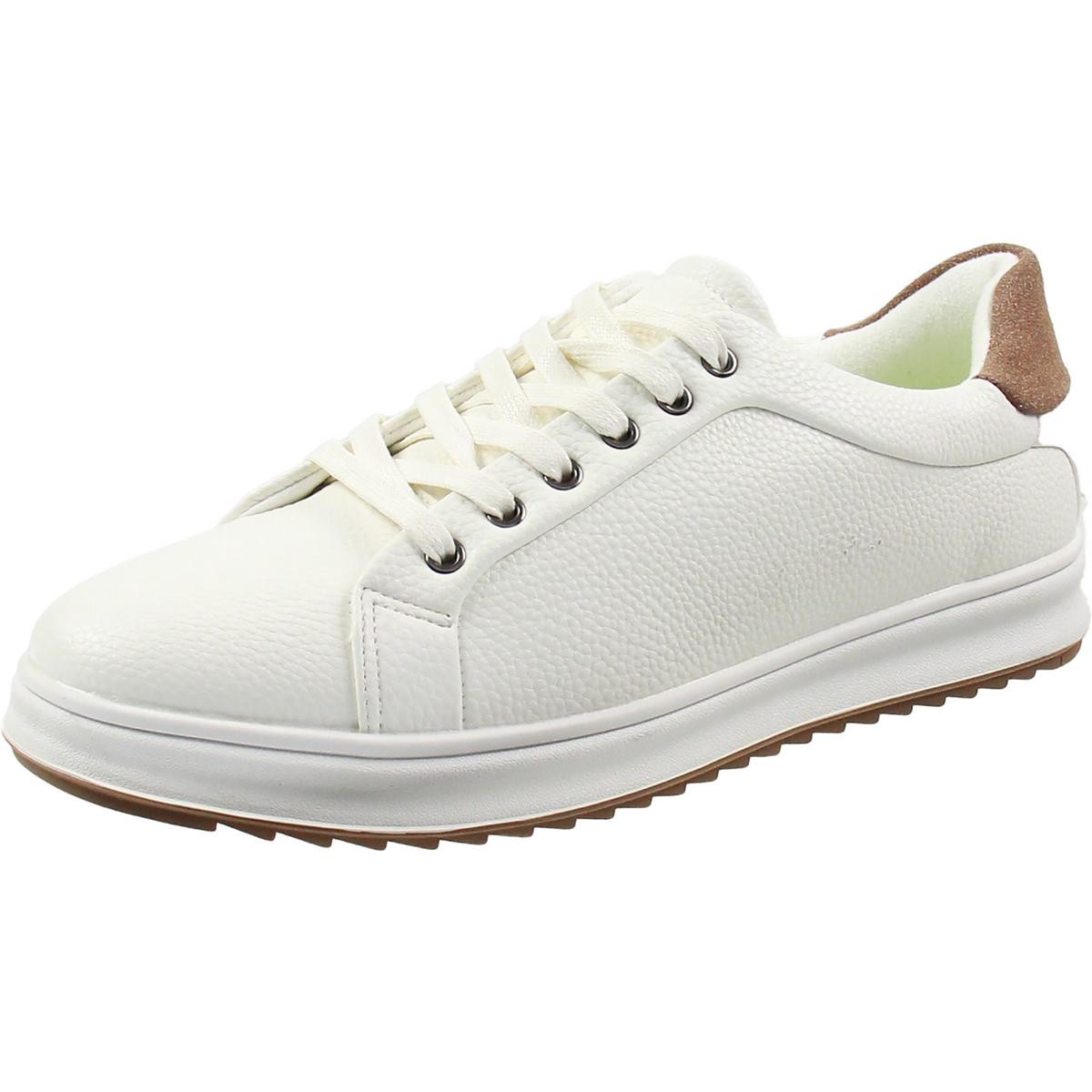 Мужские повседневные и модные кроссовки Vance Co. BHFO белого цвета на шнуровке 9 Medium (D) 3672