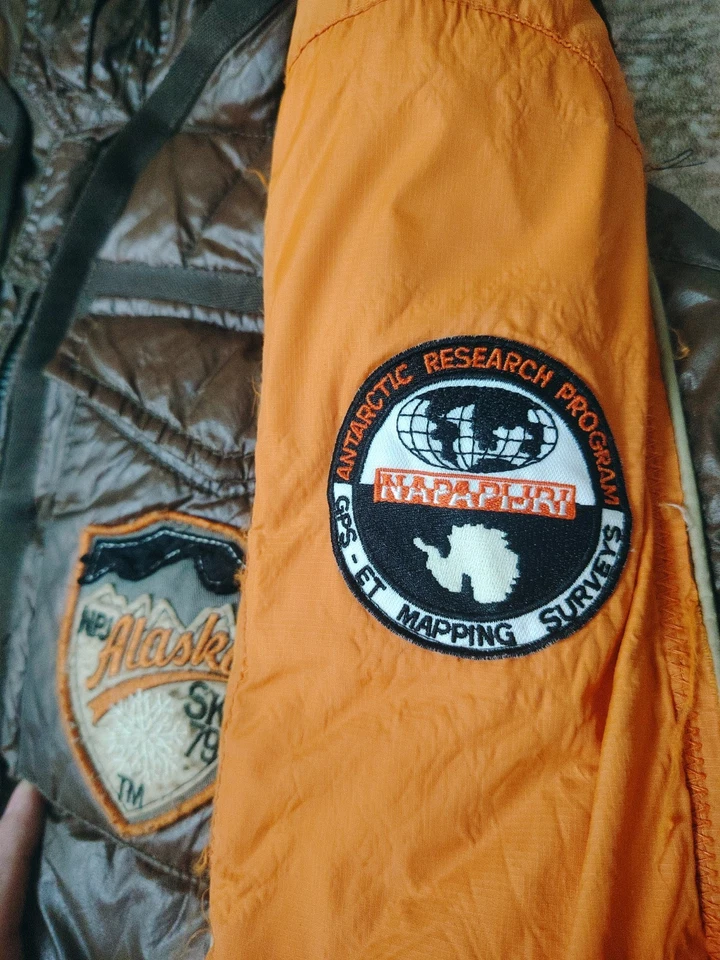 Vintage 90s-Y2K Napapijri Geographic Jacket XXL - Image 4 of 4