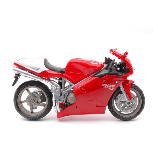 DUCATI 998 S 2002 RED 1:12 New Ray Moto Nouveau modèle - Photo 2/3