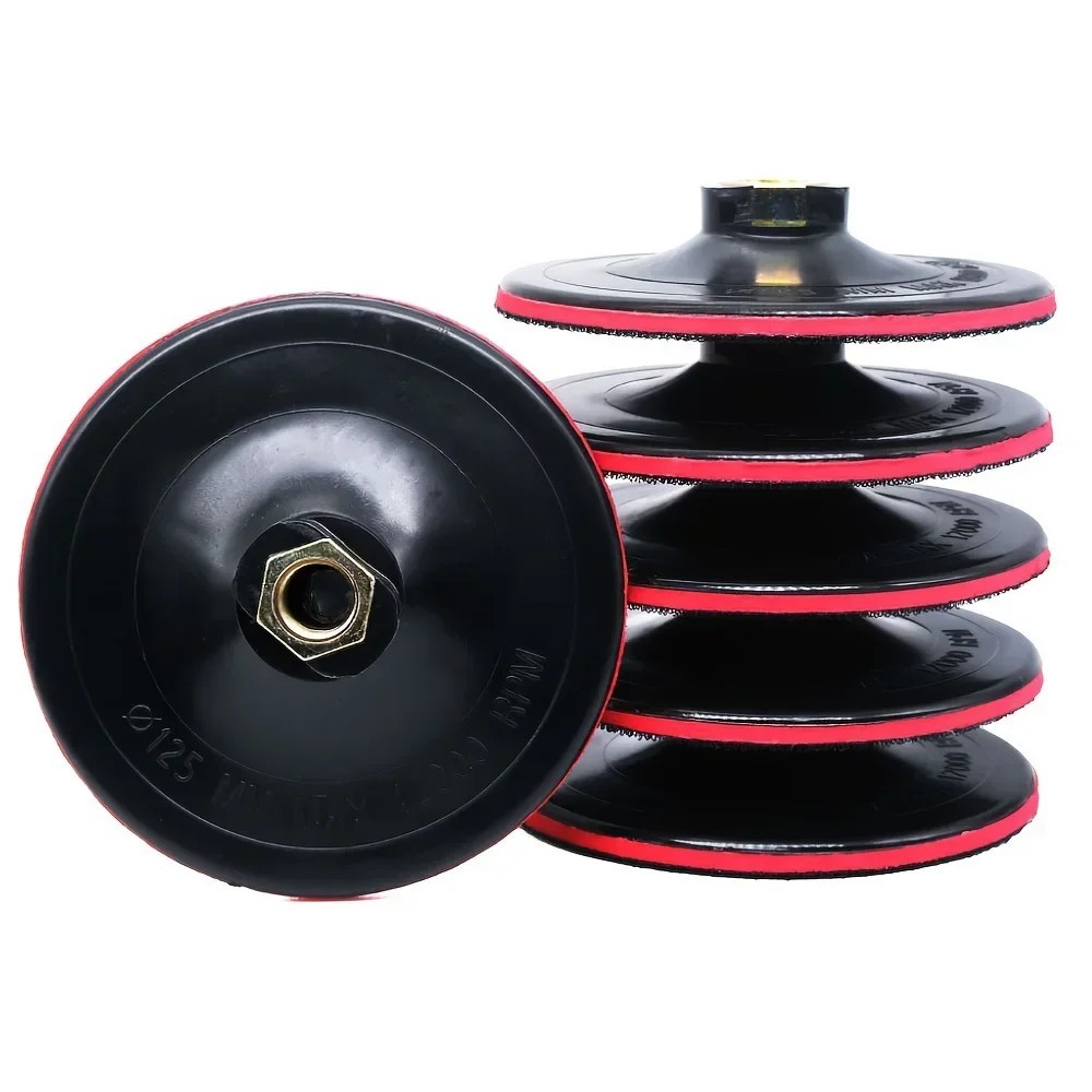 5 inch Hook and Loop Backing Pad Buffing Sanding Pad for Ang