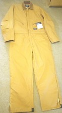Walls Workwear Insulated Overalls Mens XL Brown REGULAR CHEST 46-48 NEW / TAGS