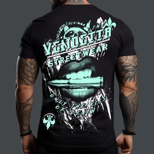 Vendetta Inc..Männer Shirt Only Kiss schwarz...