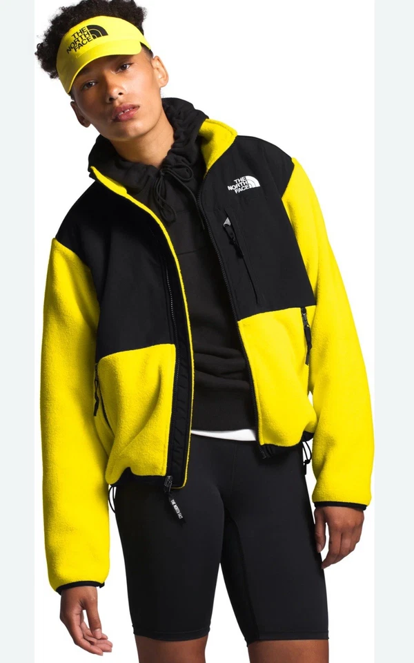 THE NORTH FACE MEN'S DENALI FLEECE JACKET Retro 95’ Yellow BNWT Authentic XL New - Image 4 of 4