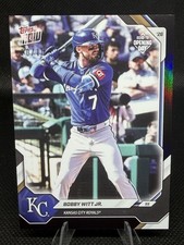 Bobby Witt Jr 2026 Road To Opening Day - MLB Topps NOW Black Foil 10/10 Royals
