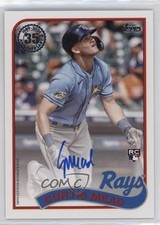 2024 Topps Series 2 1989 Topps Baseball Auto Curtis Mead #89BA2-CME Auto 06bg