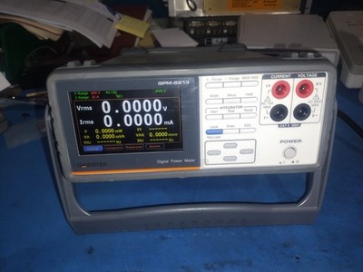 GW INSTEK GPM-8213 Digital Power Meter Used.