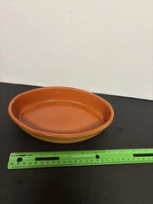 Piral Albisola Italy Terracotta Bakers Open Oval Baking Caserole Serving Dish