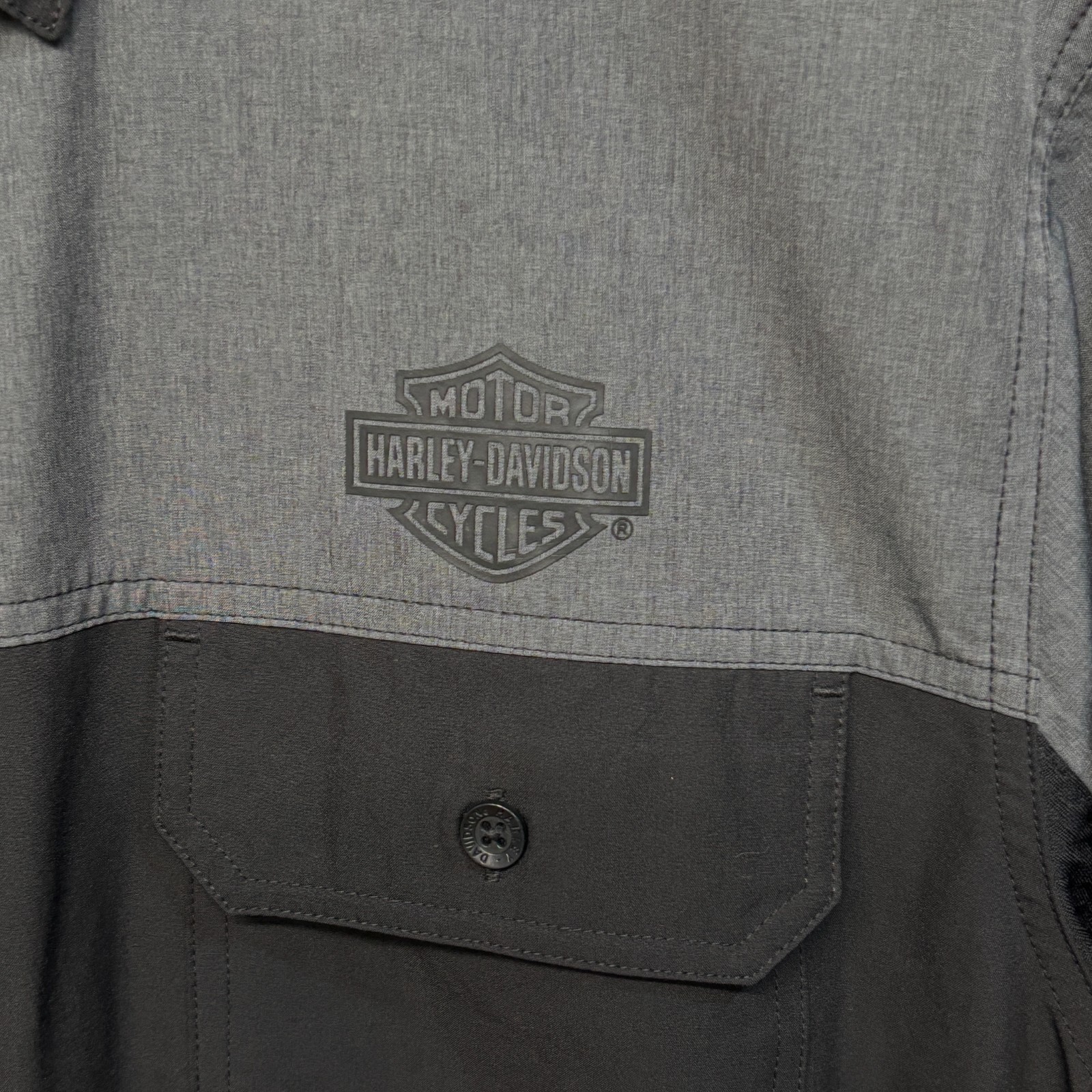 Harley Davidson Men HD Performance Button Shirt T… - image 12