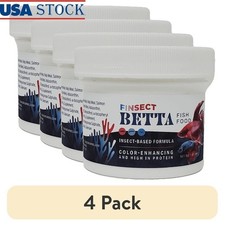 High Protein Betta Fish Food Insect Formula Color Enhancer Vitamins Minerals 50g