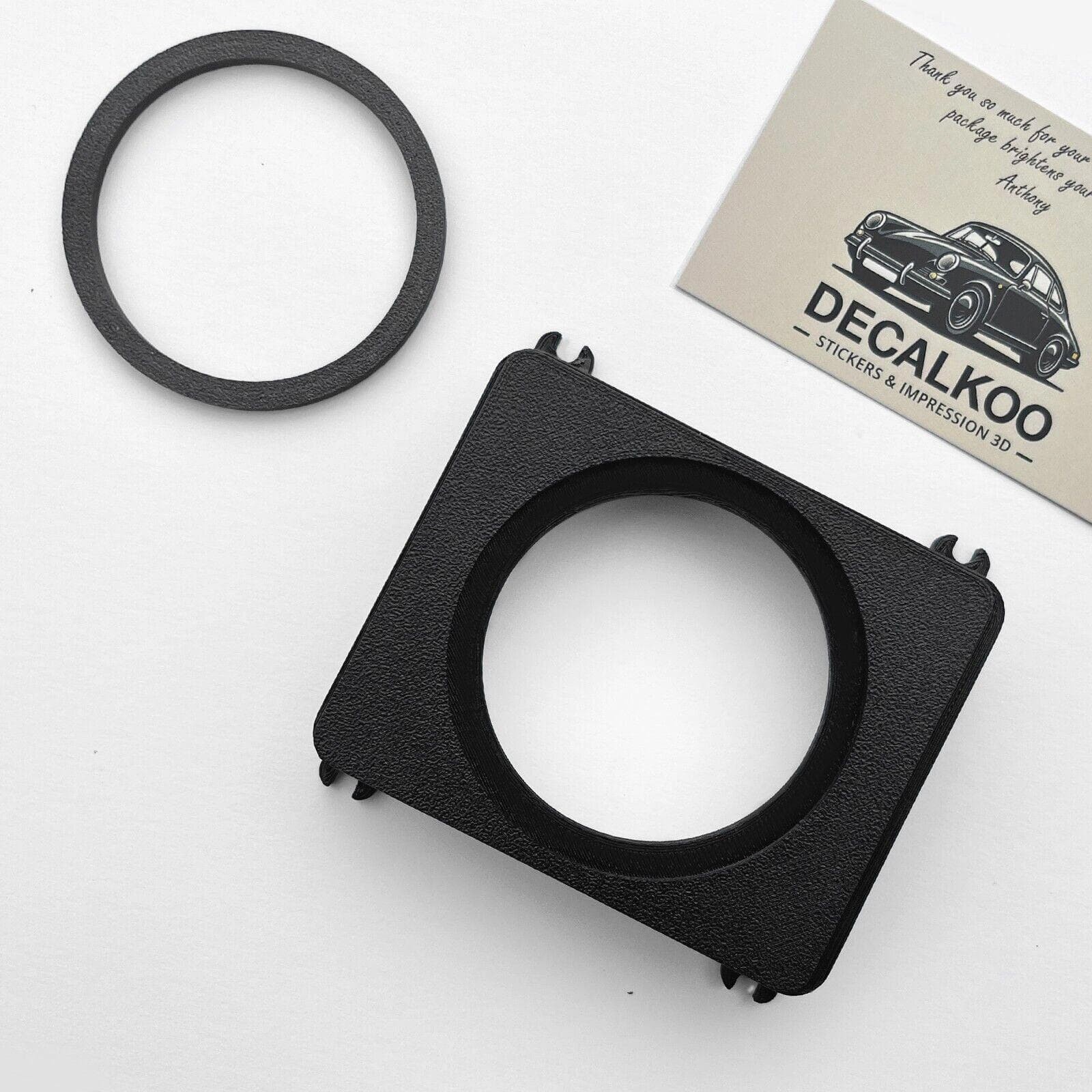 OBC Delete Panel BMW E30 E28 support manomètre 52mm pour console centrale