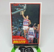 1981-82 Topps NBA Basketball 97 Mitch Kupchak Washington Bullets