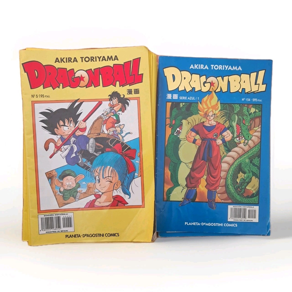 Comic Manga DRAGON BALL serie amarilla y azul BOLA DE DRAGÓN castellano español